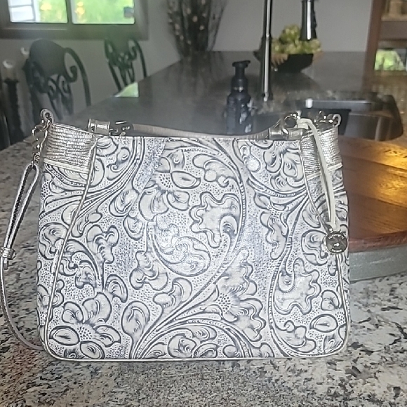 BRAHMIN Delano Embossed Handbag - Picture 5 of 6